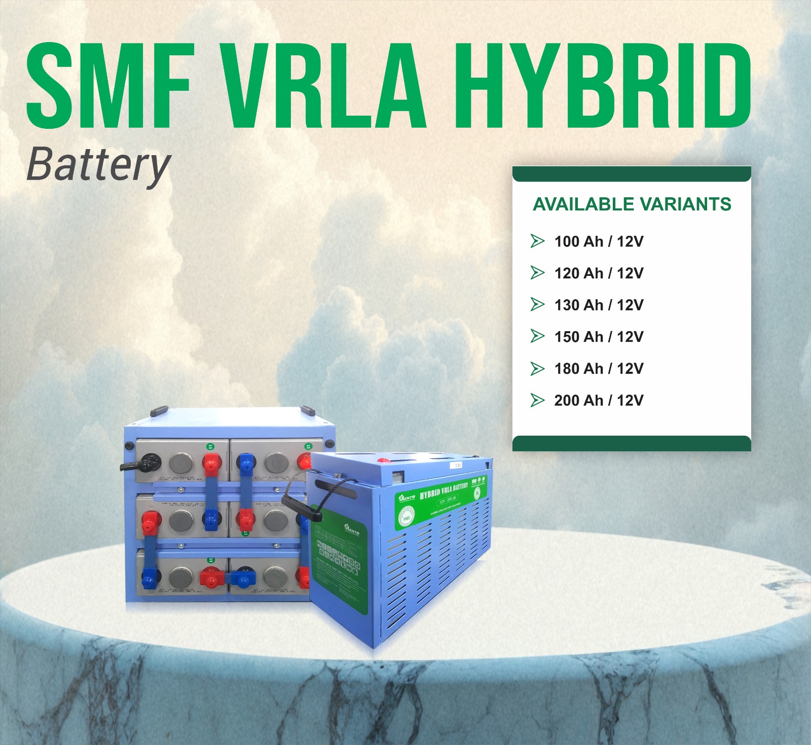 SMF VRLA Solar Hybrid Battery